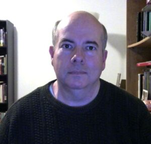 Headshot poet Mark Silcox